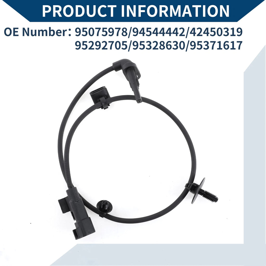 ABS Wheel Speed Sensor for Chevrolet Trax (2015–2022) No. 95075978/94544442