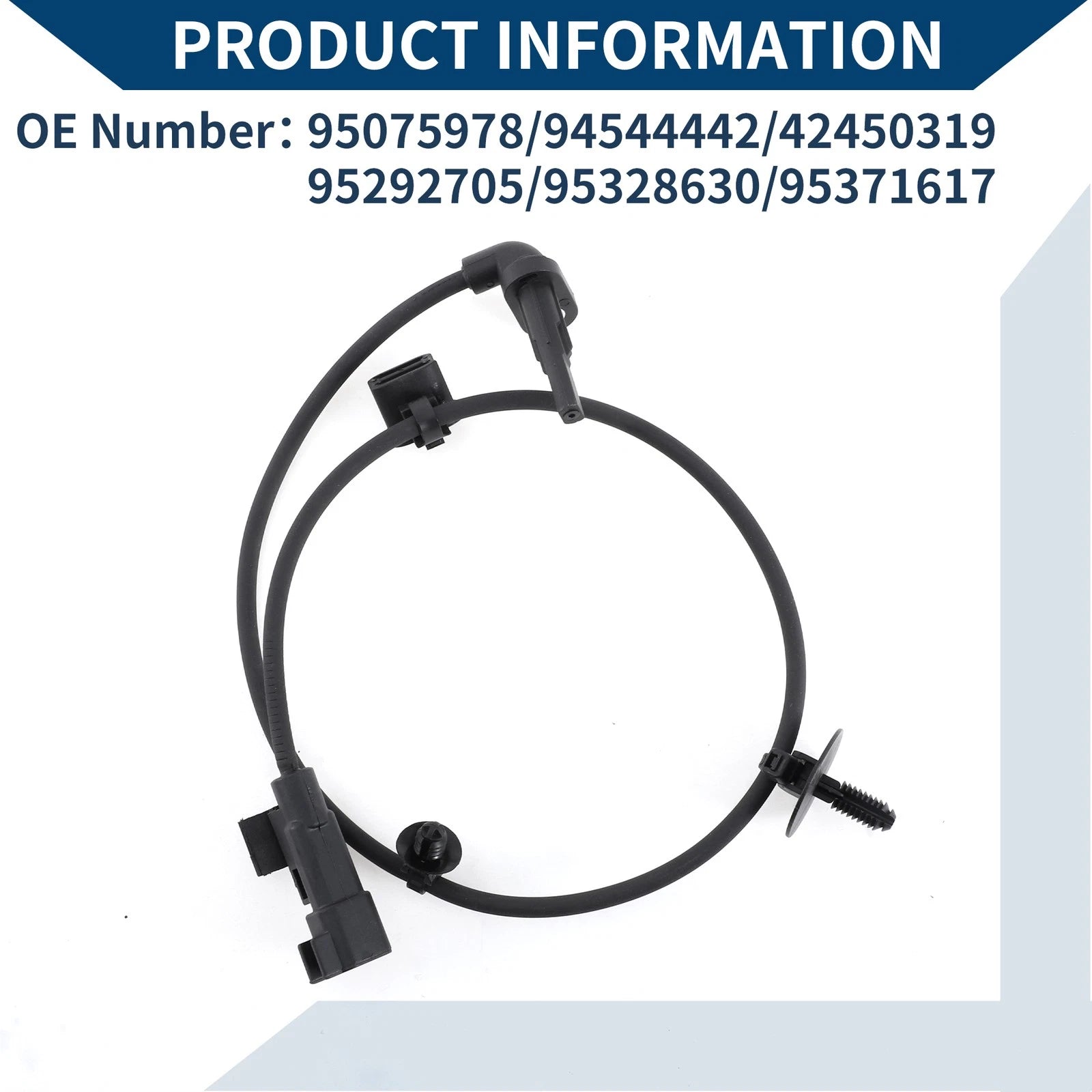ABS Wheel Speed Sensor for Chevrolet Trax (2015–2022) No. 95075978/94544442