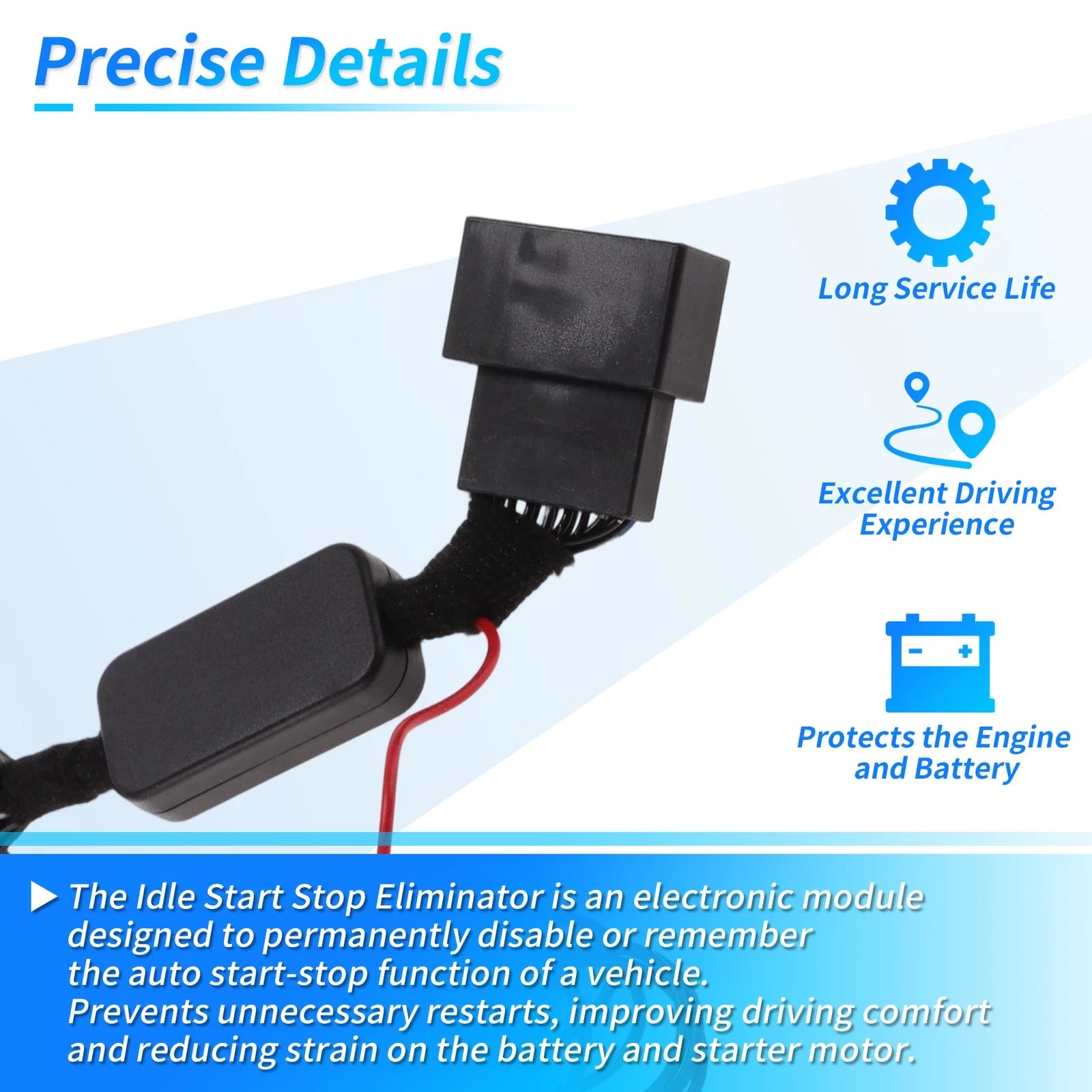 Auto Start Stop Eliminator for Chevrolet Tahoe, Suburban, GMC Yukon (2024–2025)