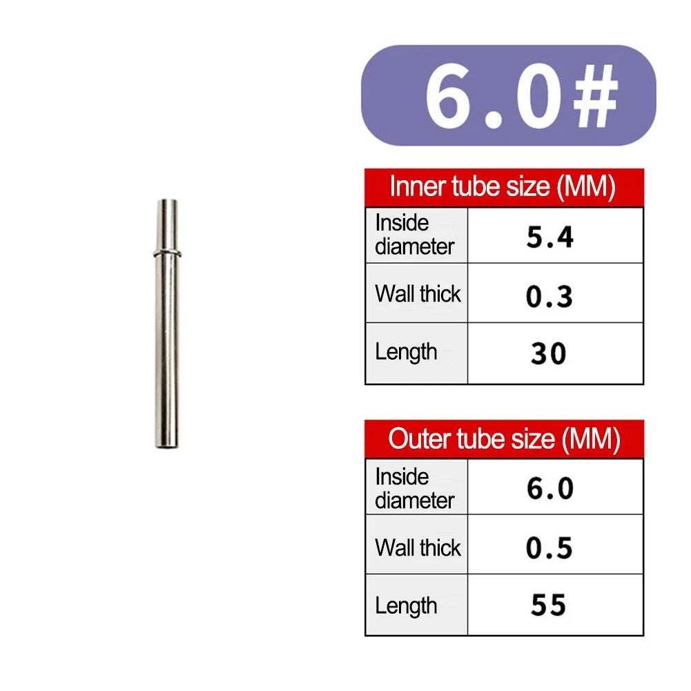 Connecting Tube for Fishing Rod Building and Repair