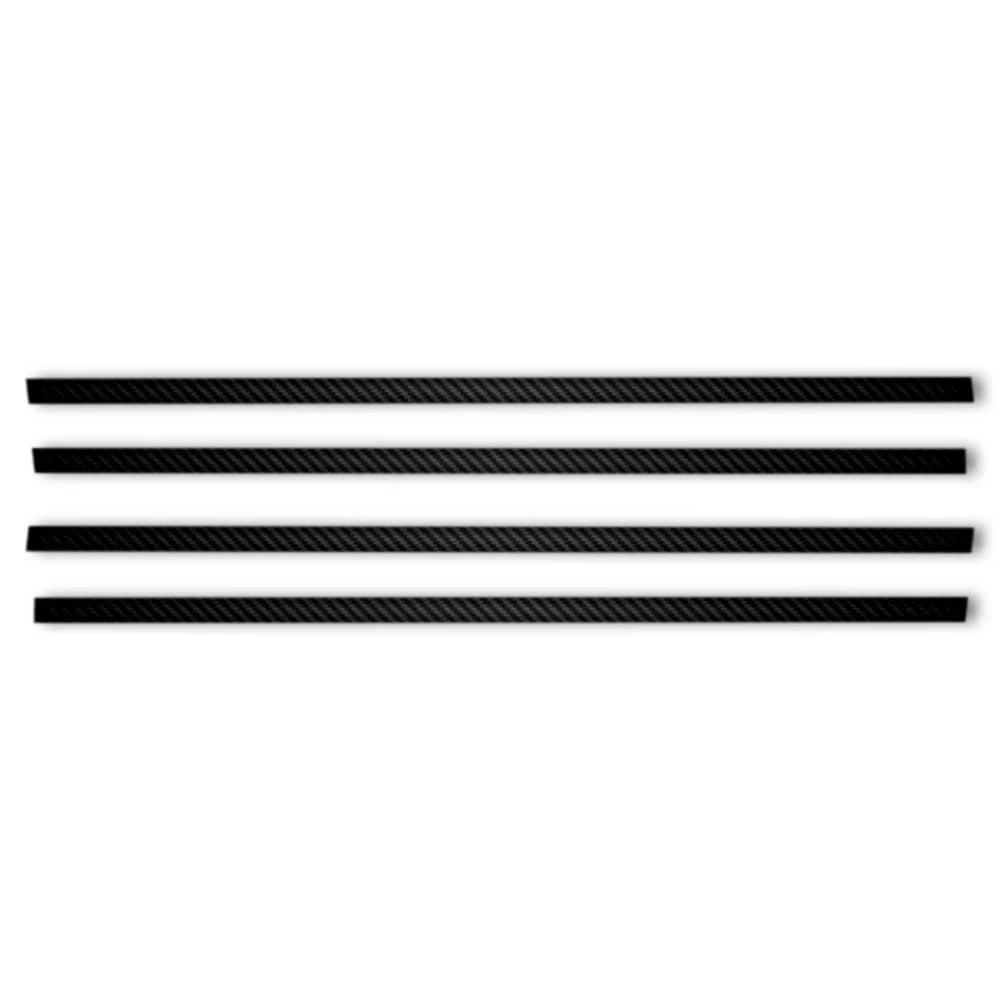 Carbon Fiber Window Sill Trim Kit 4pc for Honda Pilot (2009–2016)