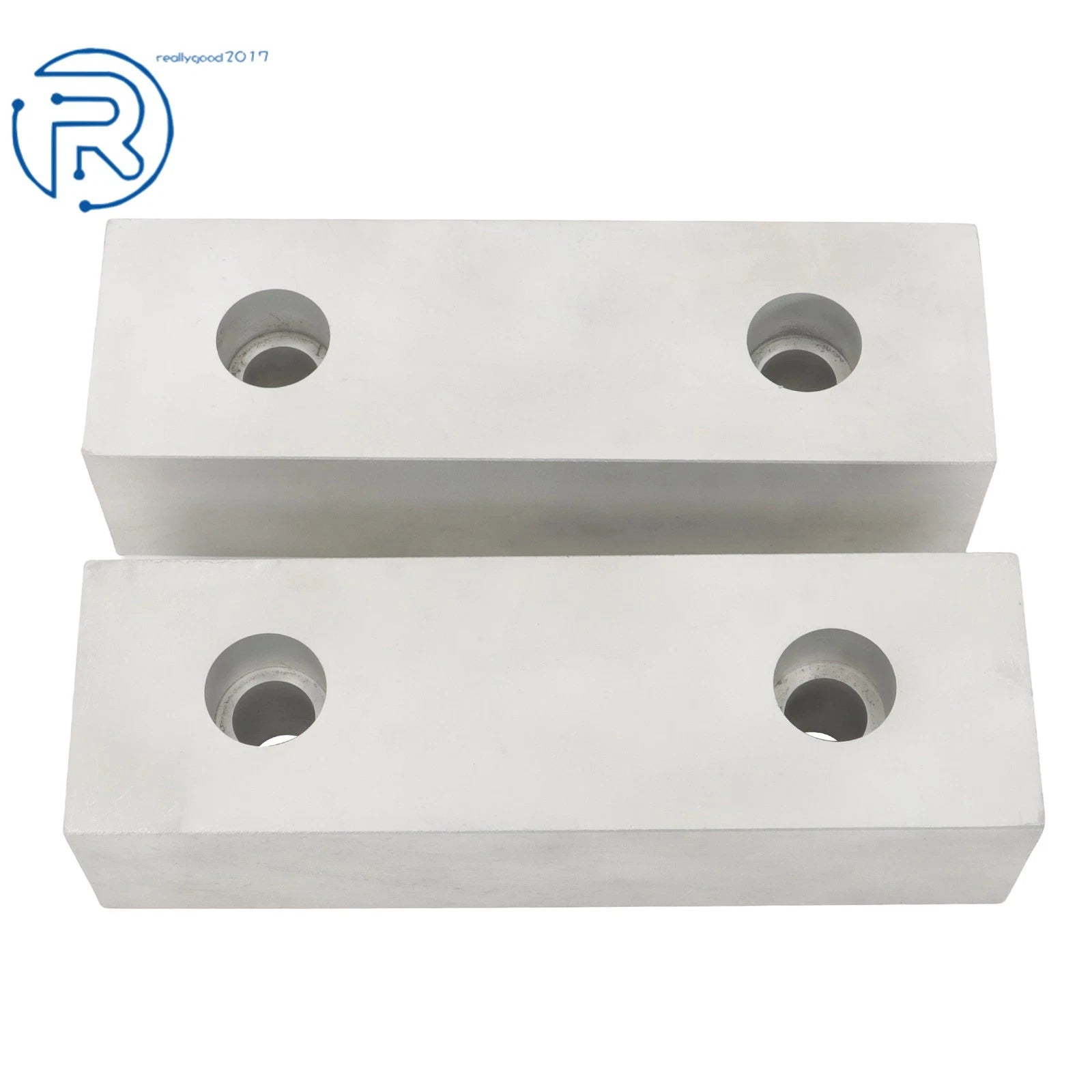 Set of 2 Machinable Soft Clamps for 8" Mill Vise
