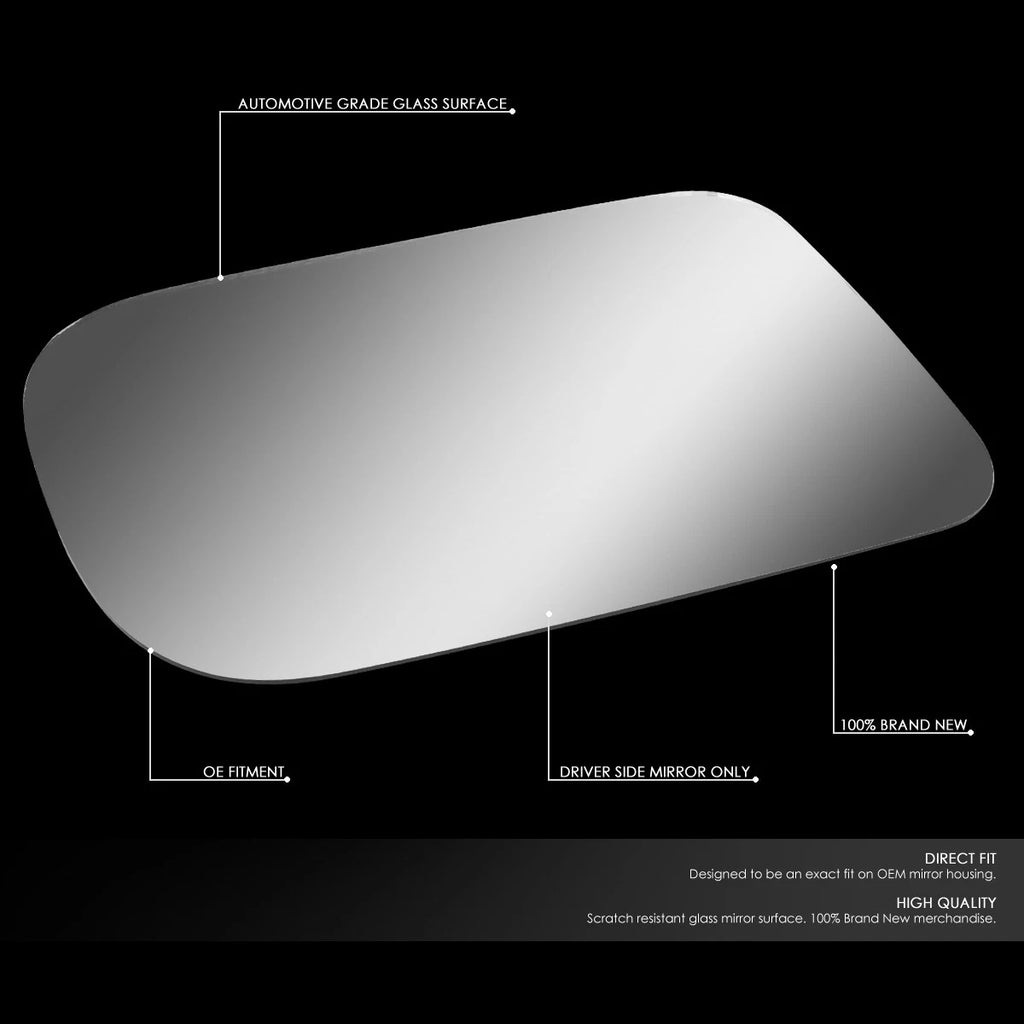Left Side View Mirror Glass for Dodge Ram/B-Series (1994–1999)