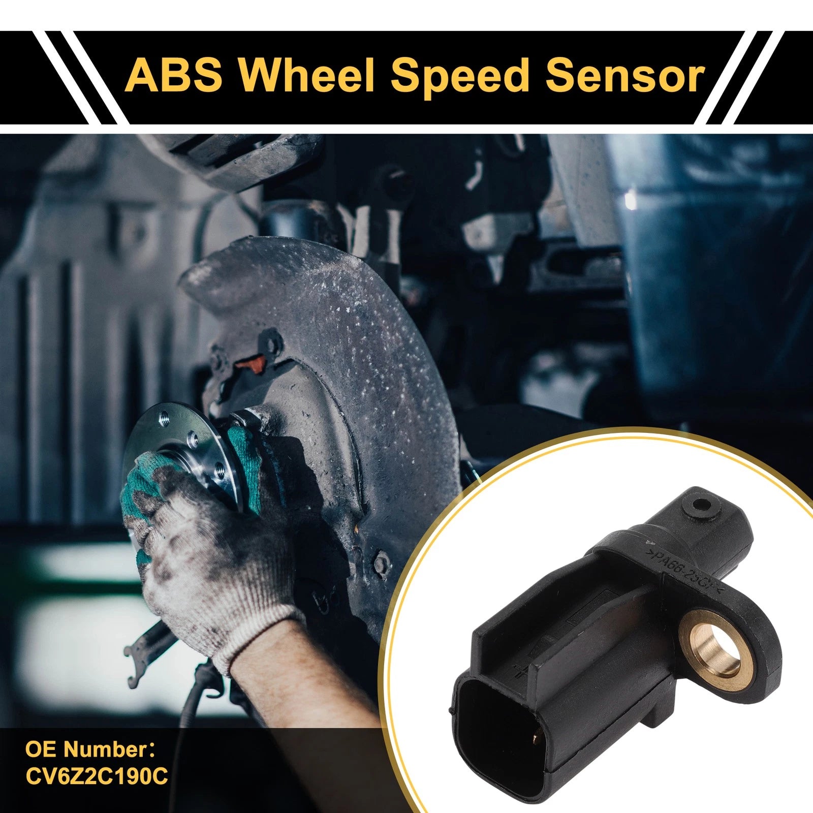 ABS Wheel Speed Sensor No.CV6Z2C190C for Ford Focus (2012–2018)
