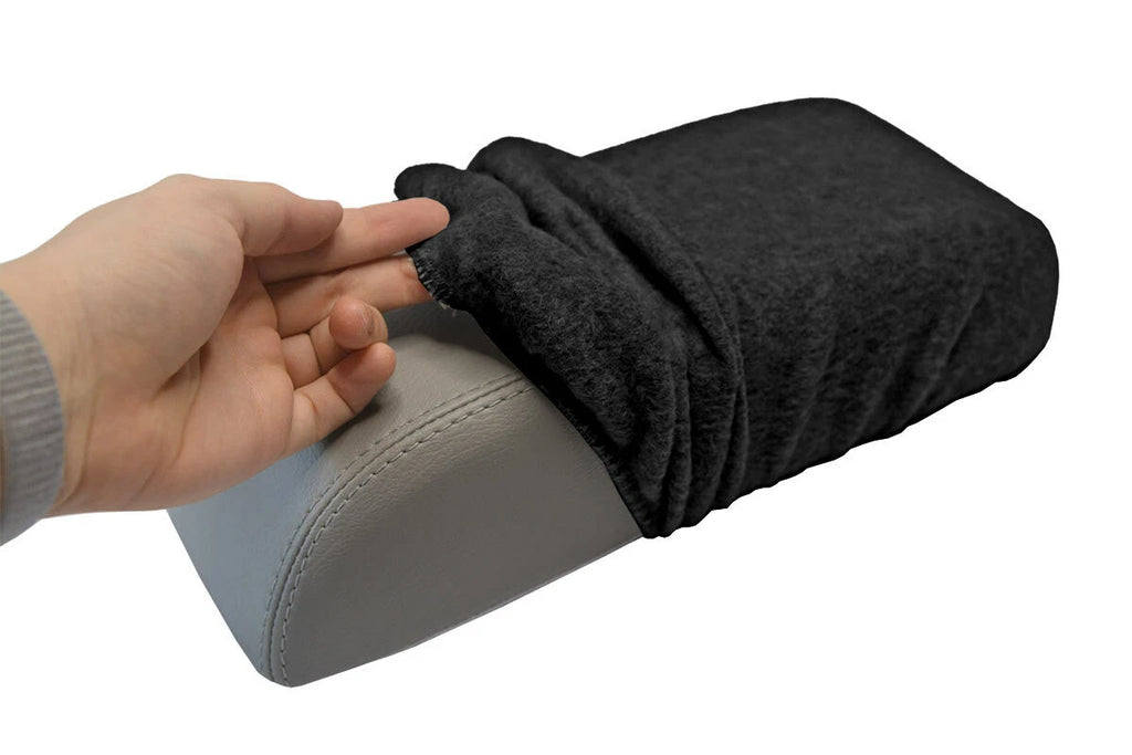Console Lid Armrest Cover for Chevrolet Cavalier (2000–2005) Black Fleece