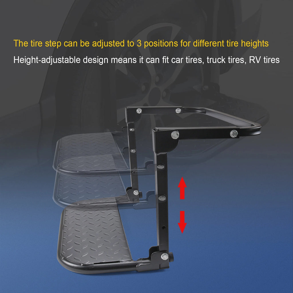 Tire Steps for Pickup Truck (2010–2023)