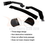Gloss Black Front Splitter Lip for Infiniti Q50 Sport (2014–2017)