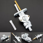 Petcock Fuel Gas Tap Valve 438-24500-01 for Yamaha DT100 DT125 DT250 DT360 (1974–1980)