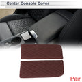 Car Center Console Cover with Storage Bag for BMW X7 (2019–2023) Red