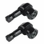 Aluminum Tire Valve Stem for Motorcycle (Black)