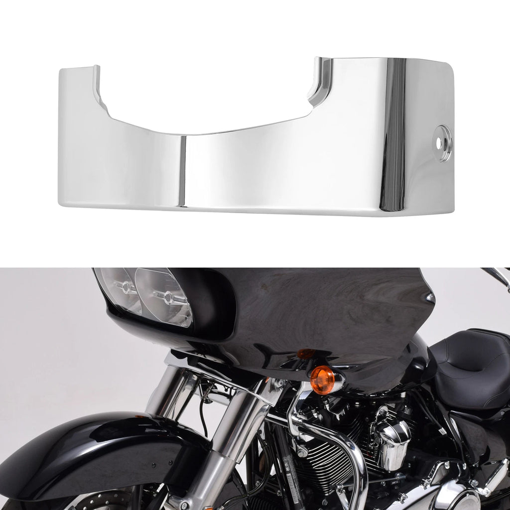 Chrome Outer Fairing Skirt for Harley Touring Road Glide FLTR (2015–2023)