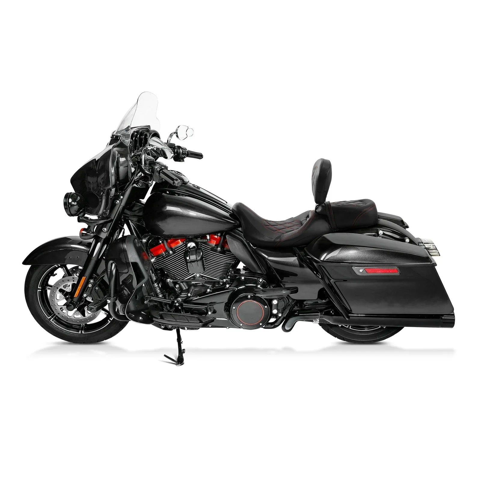 Driver Backrest Pad for Harley Electra Street Road King Glide (2009-2023)