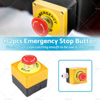 Emergency Stop Push Button Switch for AU (1NO + 1NC)