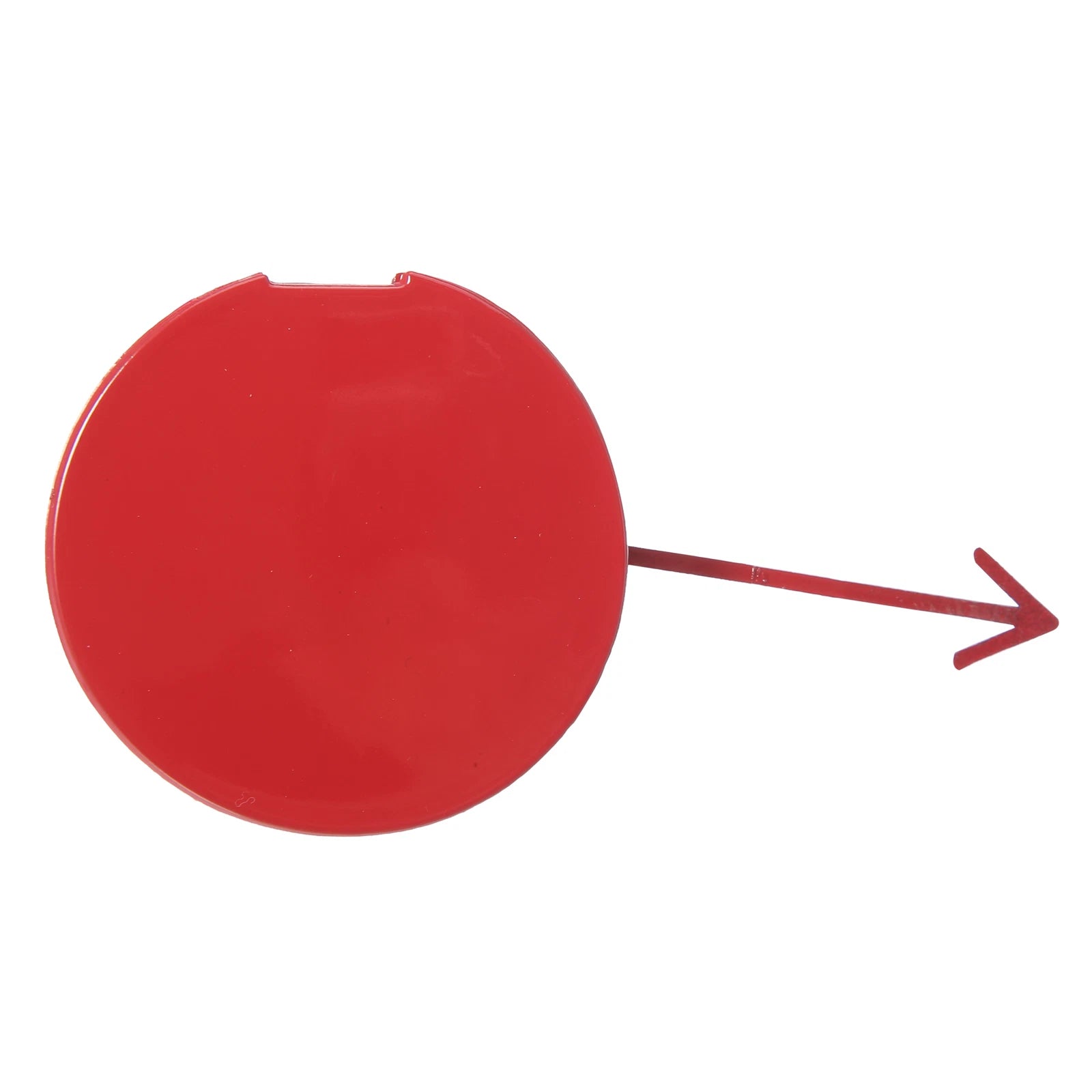 Front Bumper Tow Hook Cover 71104-TF0-000 for Honda Jazz Fit (2008–2010) Red