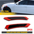 Amber Front Bumper Reflector Side Marker Lights for BMW E90 E91 (2009–2011)