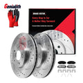 Front Brake Rotors + Ceramic Pads for Acura TSX CL TL (2003–2011) & Honda Accord (2012)
