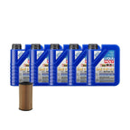 5L Liqui Moly Leichtlauf High Tech 5W-40 Oil Change Kit for Audi L4 2.0L (2010–2023)