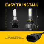 LED Headlight Kit Bulbs 9012 HIR2 for Dodge Ram 1500 2500 3500 (2010–2023)