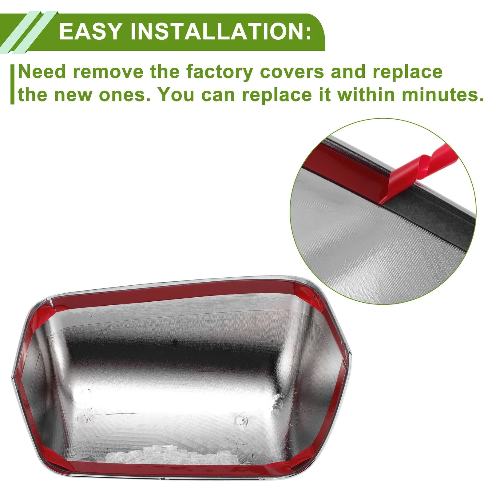 Mirror Cover Cap for Ford F-250/F-350/F-450/F-550 Super Duty (2008–2016)