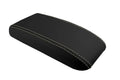 Leather Console Lid Armrest Cover for Toyota 4Runner (1996–2002) Beige Stitch