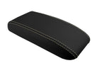 Leather Console Lid Armrest Cover for Toyota 4Runner (1996–2002) Beige Stitch