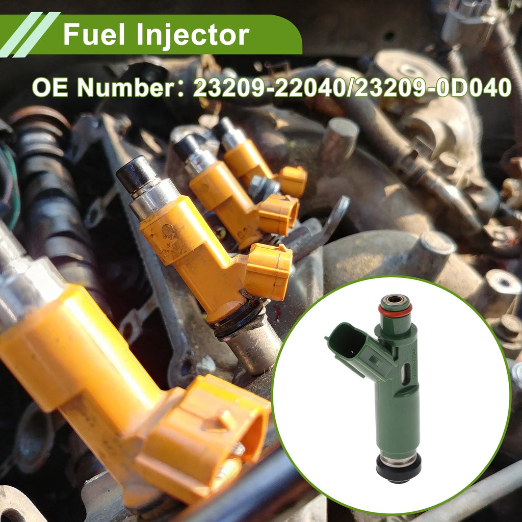 Fuel Injector No. 23209-0D040 for Toyota Avensis II Saloon (2003–2008)