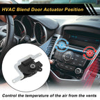 HVAC Heater Blend Door Actuator for Hyundai Elantra (2007–2012) No. 971542H000