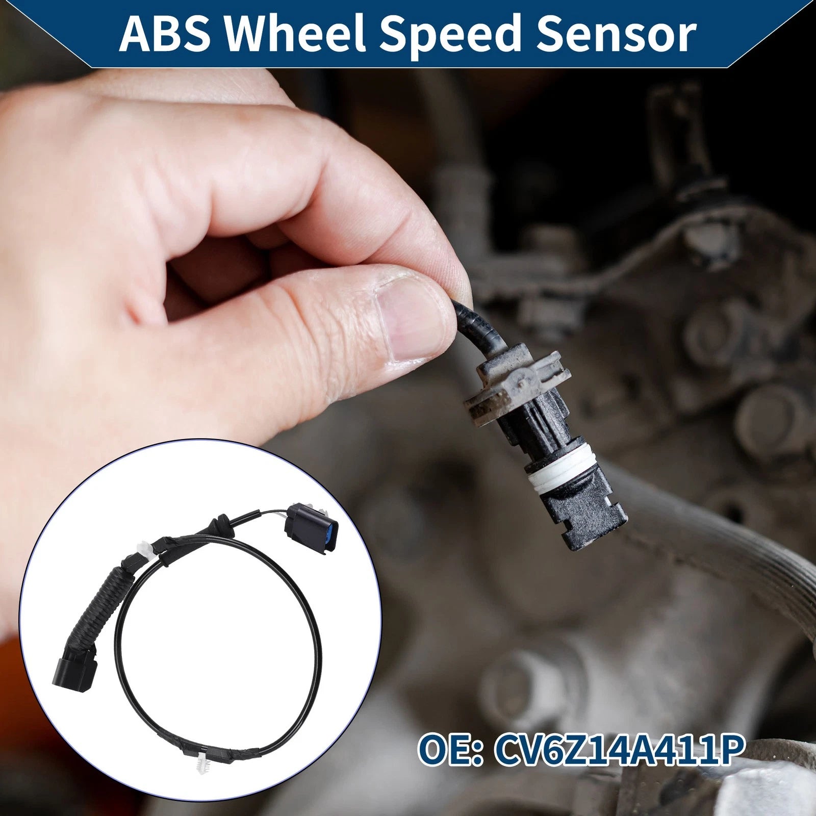 ABS Wheel Speed Sensor No.CV6Z14A411P for Ford Escape (2013)