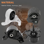 Set of 4 Engine Motor Mounts for Honda Civic (2001–2005)