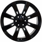 Wheel 22x9 Black OEM Replacement for 2003-2008 GMC Savana (OWH1101)