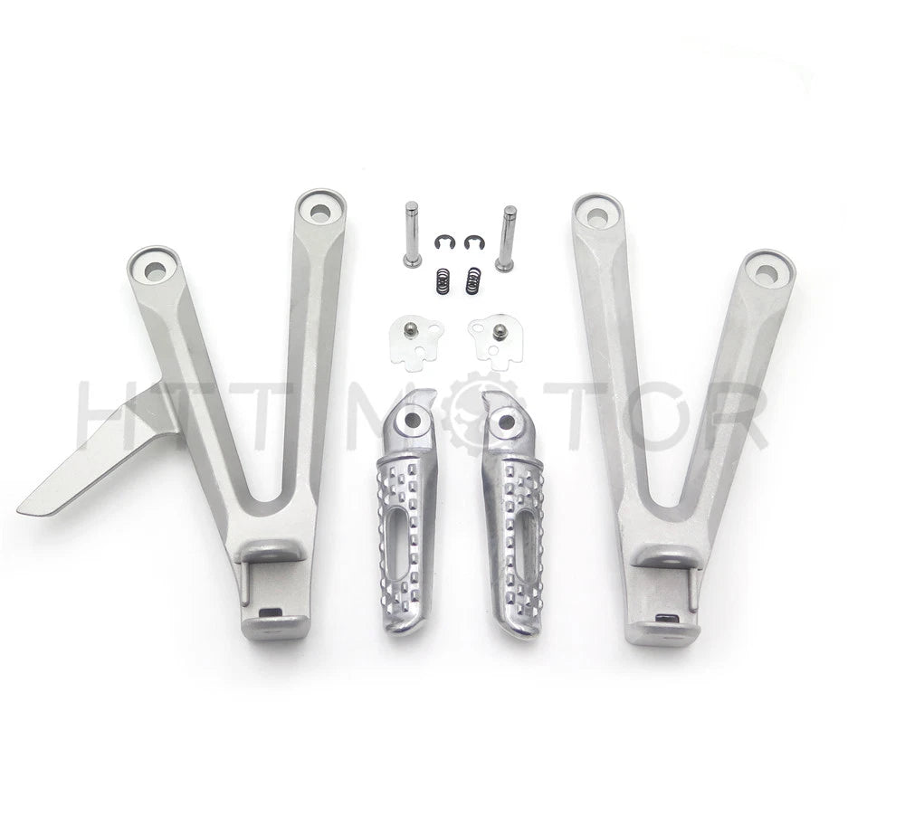 Rear Passenger Footrest Foot Pegs Brackets for Honda CBR600RR (2005–2006)
