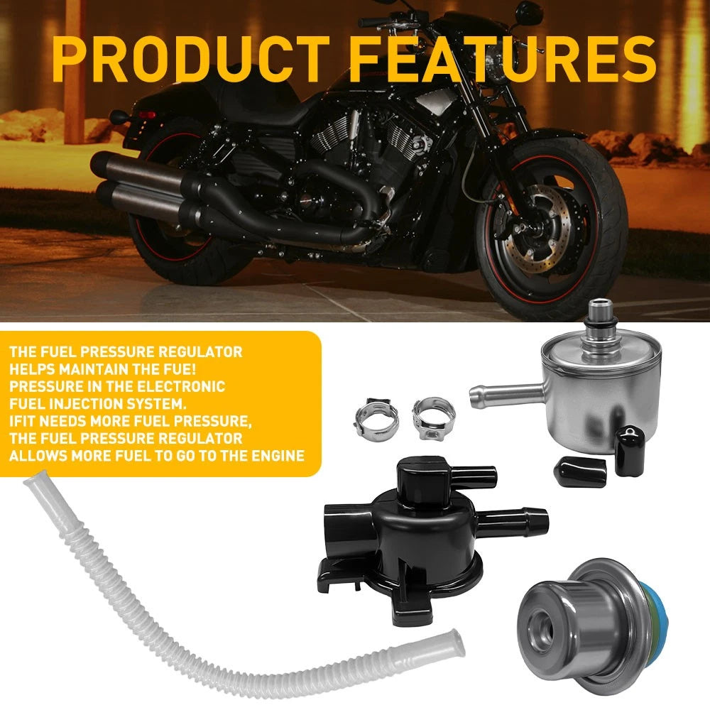 Fuel Pump Regulator Assembly with Filter for Harley-Davidson V-Rod (2002–2010)