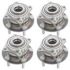 Set of 4 Front Wheel Hub Bearings for Hyundai Veracruz & Kia Sorento (2007–2015)
