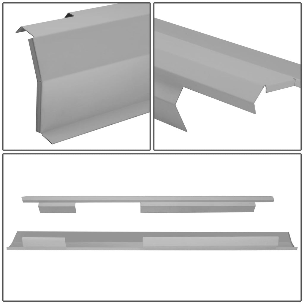 Rocker Panels for Jeep Liberty (2002–2007) - Primered Grey, Left & Right Pair
