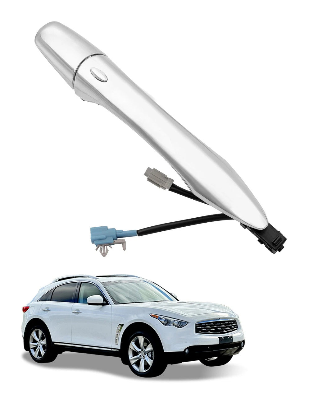 Exterior Passenger Door Handle for Infiniti (2008–2020) with Smart Keyless Entry