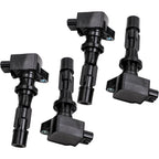 Set of 4 Ignition Coil Packs for Mazda 6 L4 2.3L 2.5L (2006–2013) UF540 L3G218100A
