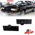 2X Smoke Side Marker Light Lens for Oldsmobile Cutlass 442 (1981–1988)