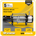 13000 lbs Electric Winch for Truck Trailer Off-Road 4WD