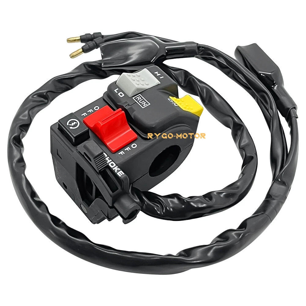 Control Switch Start Kill Stop Headlight Button for Honda TRX250 (1985–1987)