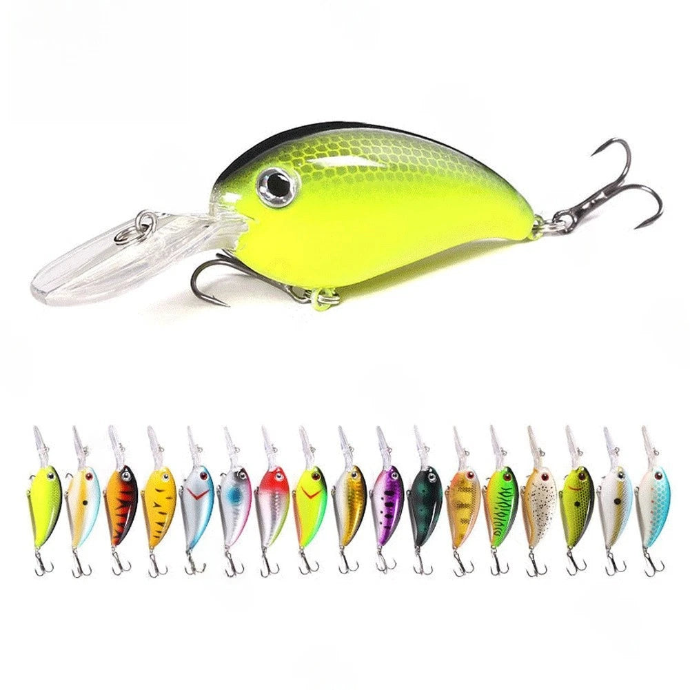 14g Multicolor Fat Lure for Bass Fishing (12cm)