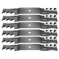 6 Mower Blades for Toro Timecutter Z 50" Z5000 (Fits 112-9759, 110-6837-03)