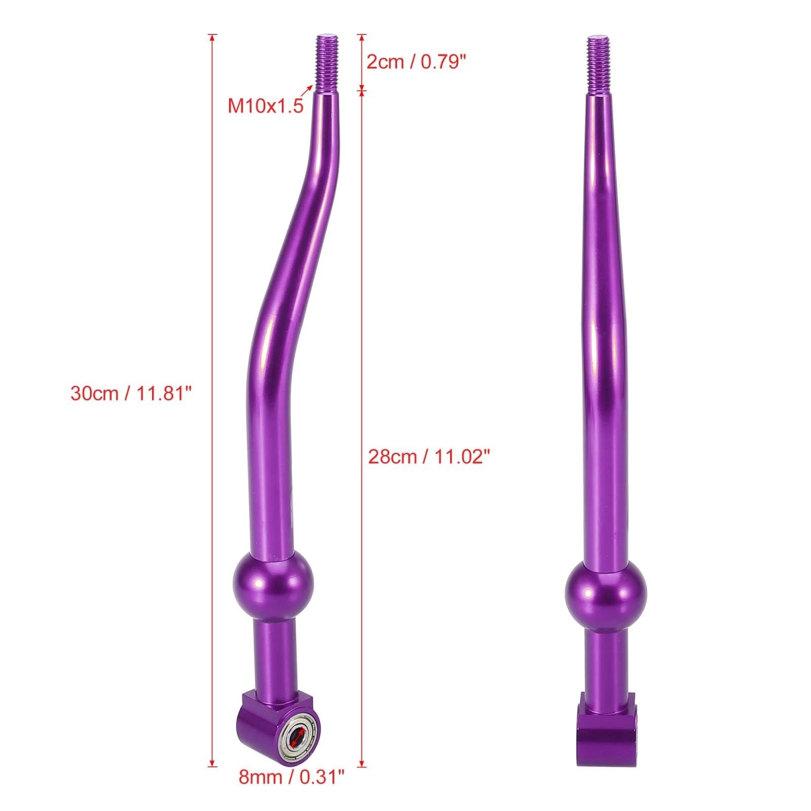 Short Throw Shifter Kit for Honda Civic, Acura Integra (1996–2000) - Purple