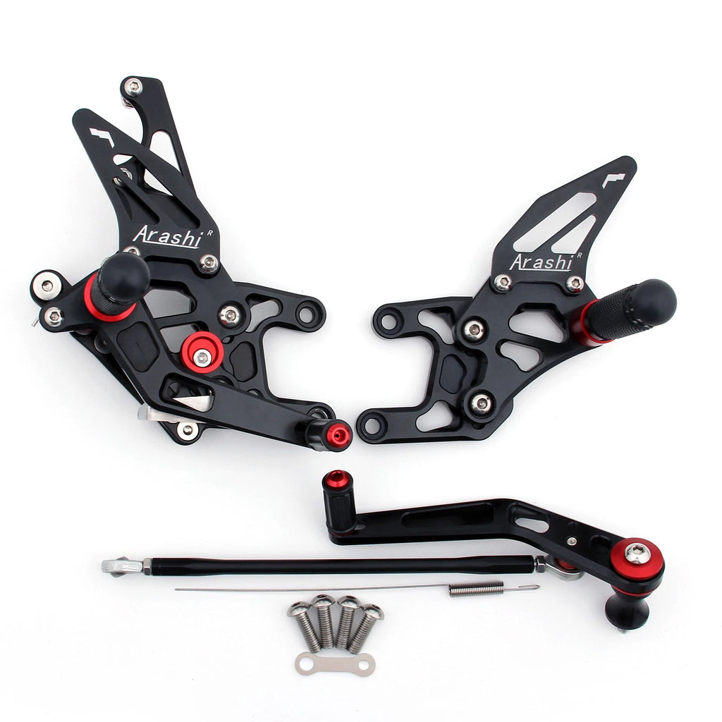 Rearset Rear Set for Honda CBR1000RR (2008–2009) Black