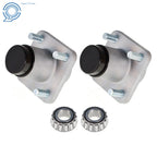 2X Front Wheel Hub Kit Bearings for Club Car DS Golf Cart (1982–2002)