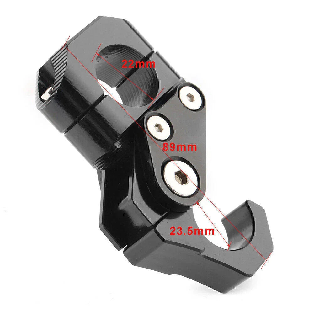 22MM Handlebar Hook Helmet Luggage Bag Hanger for Suzuki Scooter Red