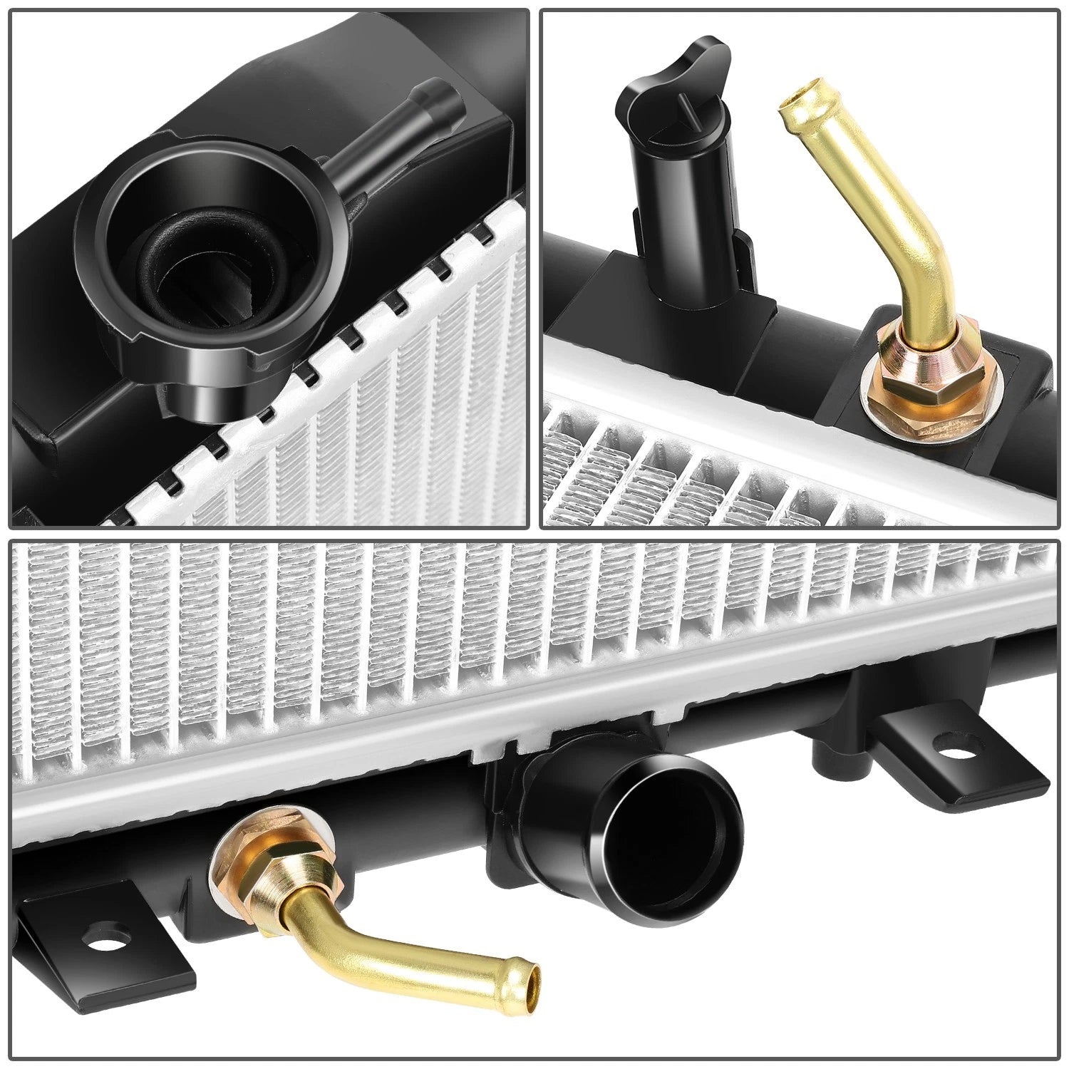 OE Style Aluminum Cooling Radiator for Honda CR-V Element (2002–2006) DPI2443