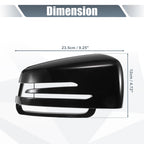 Right Mirror Cover Cap Gloss Black for Mercedes Benz A Class B Class C Class (2013–2020)