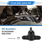 2 x Front Lower Ball Joints for Hyundai Elantra (2005-2011)