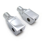 Chrome Foot Pegs Adapter for Yamaha Road Star (1999–2006)