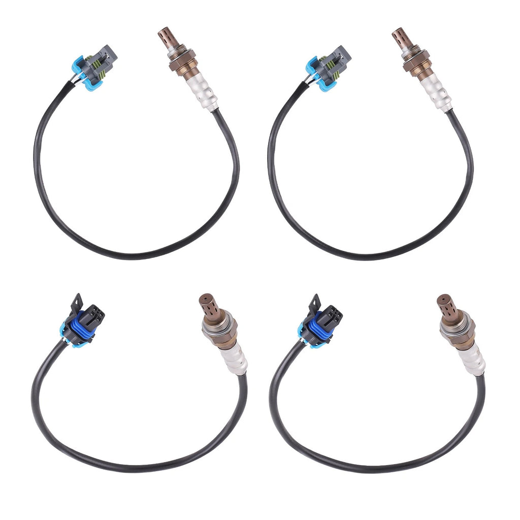 4X O2 Oxygen Sensor for GMC Sierra 1500 Classic 5.3L V8 (2007)